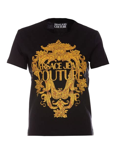 versace maglietta rosa|versace jeans t shirt.